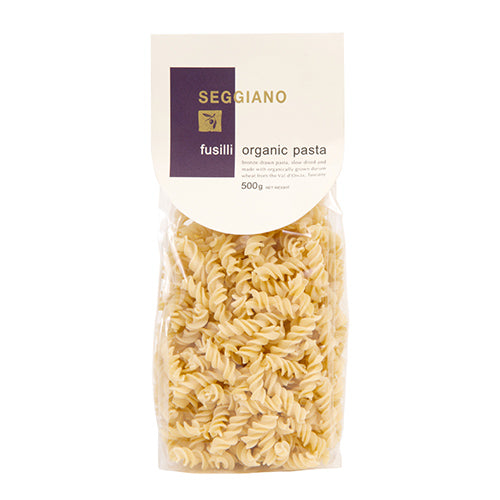 Seggiano Organic Fusilli Pasta 500g   12