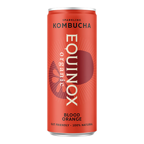 Equinox Blood Orange Organic Kombucha 250ml   12