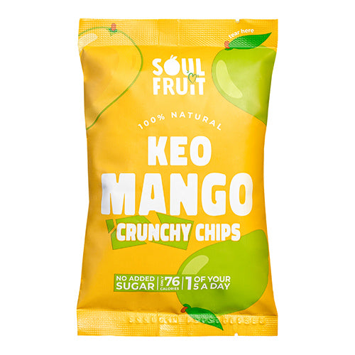 Soul Fruit Crunchy Mango Chips 20g 10