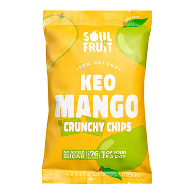 Soul Fruit Crunchy Mango Chips 20g 10