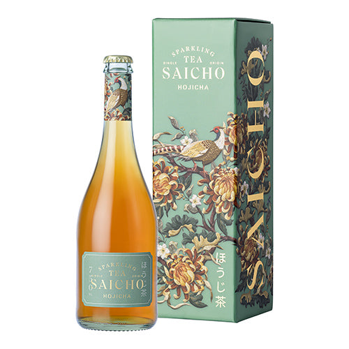 Saicho Hojicha Sparkling Tea Gift Box 750ml   6