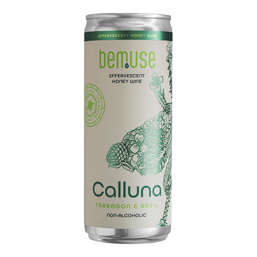 Bemuse Calluna Tarragon & Basil  Non-Alcoholic Effervescent Honey Wine 250ml  12