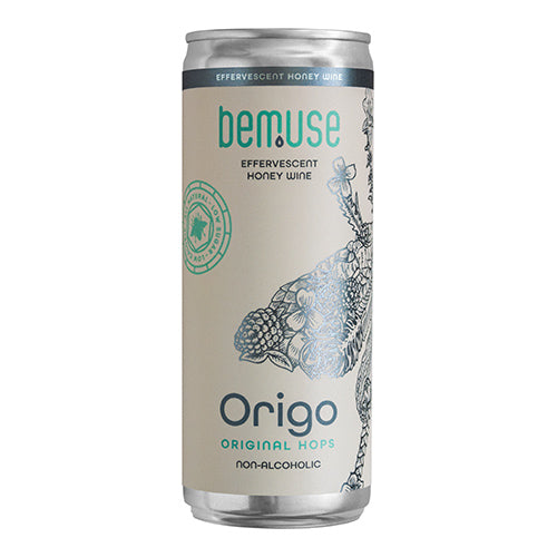 Bemuse Origo Original Hops Non-Alcoholic Effervescent Honey Wine 250ml    12