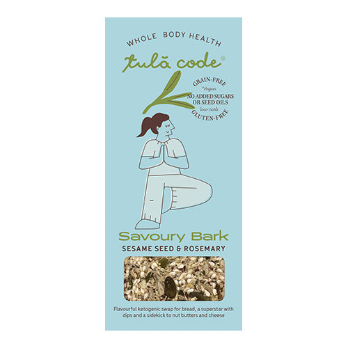 Tula Code Sesame & Rosemary Savoury Bark 36g   8