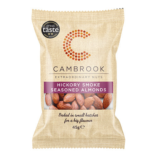 Cambrook Hickory Smoke Seasoned Almonds 45g   24