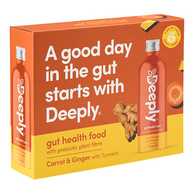 Deeply Prebiotic Carrot & Ginger Multipack 4x455ml  3