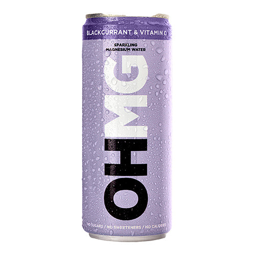 OHMG Blackcurrant & Vitamin C Sparkling 330ml   12