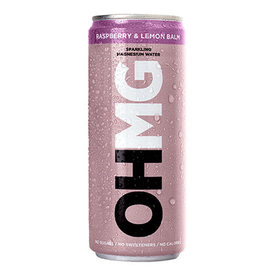 OHMG Raspberry & Lemon Balm Sparkling 330ml   12