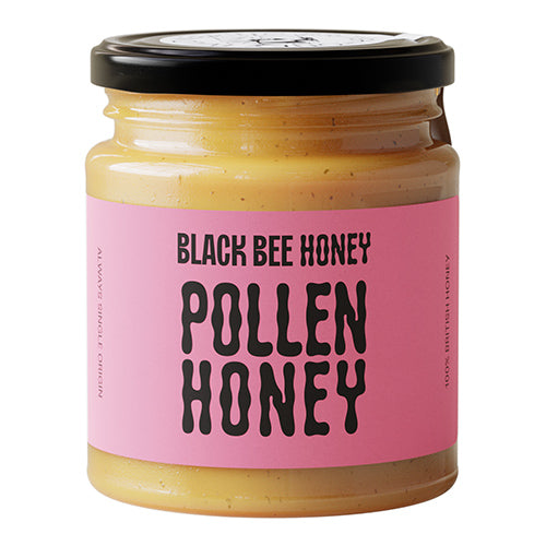 Black Bee Honey British Honey & Pollen 227g   6