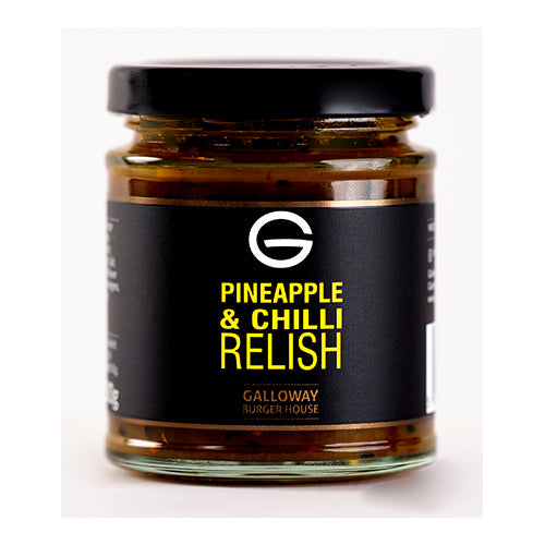 Galloway Lodge Burger House Pineapple and Chilli Relish 200g   6