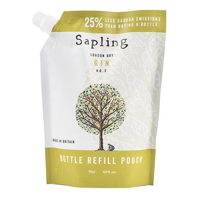 Sapling Gin Refil Pouch 70cl   6