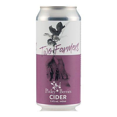 Two Farmers Pixley Berries Cider 440ml   12