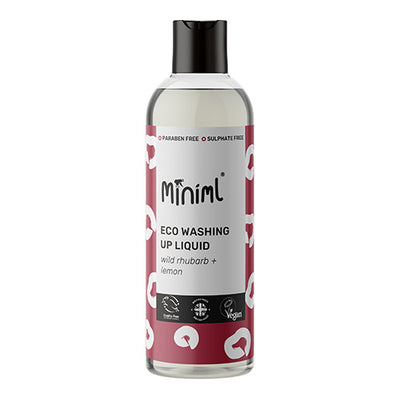 Miniml Washing Up Liquid Wild Rhubarb & Lemon 500ml   12