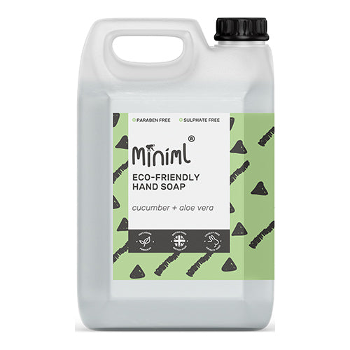 Miniml Hand Soap Cucumber & Aloe Vera 5L   4