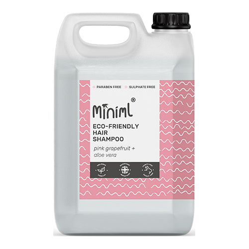 Miniml Hair Shampoo Pink Grapefruit & Aloe Vera 5L   4