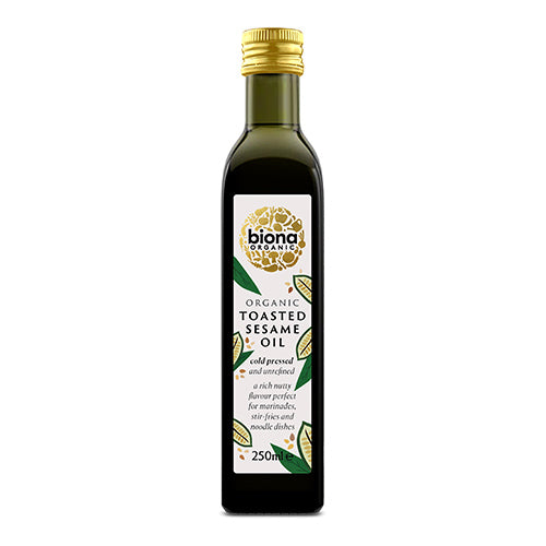 Biona Organic Toasted Sesame Oil 250g   6