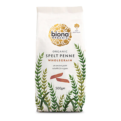 Biona Organic Spelt Wholegrain Penne 500g   10