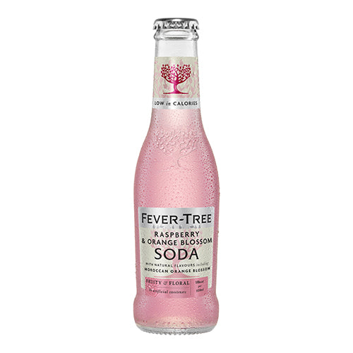 Fever-Tree Raspberry and Orange Blossom Soda 200ml   24