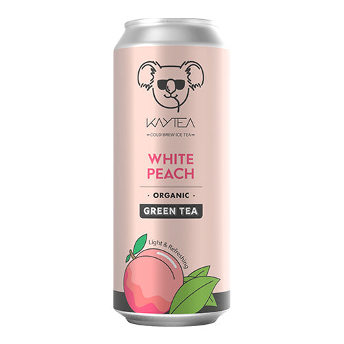 KAYTEA White Peach (Organic) 330ml Can   12