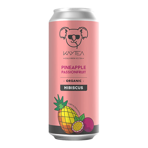 KAYTEA Pineapple Passionfruit (Organic) 330ml Can   12