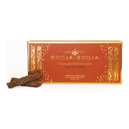 Booja-Booja Hazelnut Crunch Chocolate Truffle Loglets 115g   8