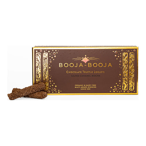 Booja-Booja Salted Caramel Mocha Chocolate Truffle Loglets 115g   8