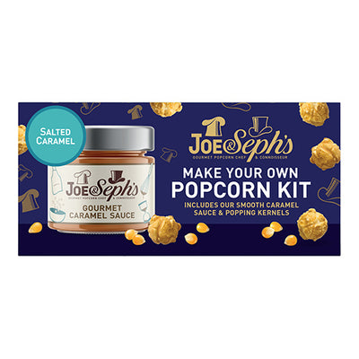 Joe & Seph's Make Your Own Salted Caramel Gourmet Popcorn Kit 230g   6