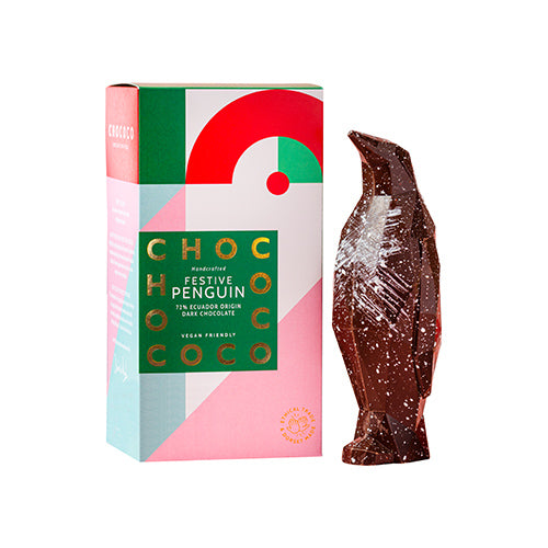 Chococo 72% Ecuador Dark Chocolate Penguin 120g   6