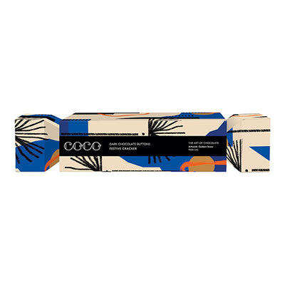 Coco Chocolatier Festive Cracker - Dark Chocolate Buttons Festive Cracker 80g   9