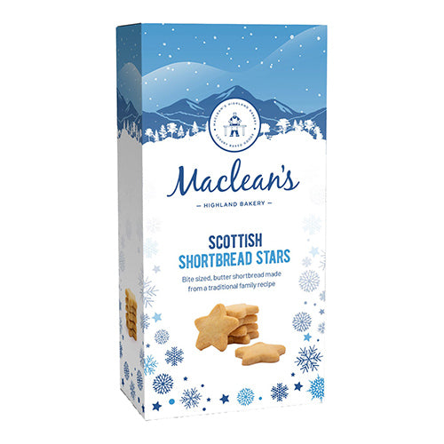 Macleans Highland Bakery All Butter Shortbread Stars 110g   12