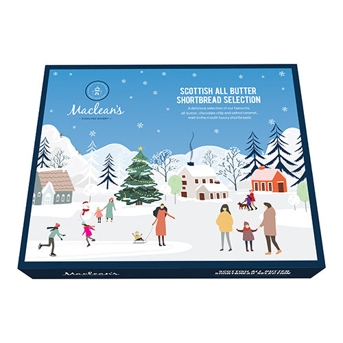 Macleans Highland Bakery Luxury Christmas Shortbread Selection 400g   6