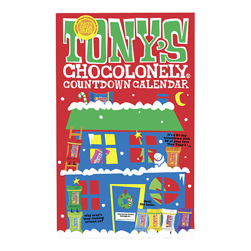 Tony's Chocolonely Tony’s Chocolonely countdown calendar 225g   12  - Pre-Order Only