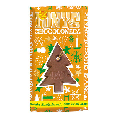 Tony's Chocolonely Milk chocolate bar 32% gingerbread 180 g   15