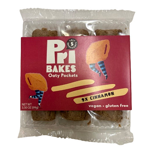 Pri's Bakes Oaty Pockets - Cinnamon 9pc   20