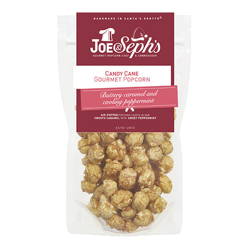 Joe & Seph's Candy Cane Gourmet Popcorn Pouch 70g   16