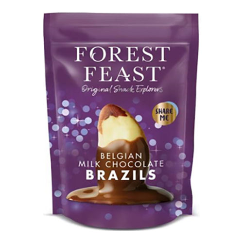 Forest Feast Seasonal Milk Chocolate Brazils Sharing 270g   6