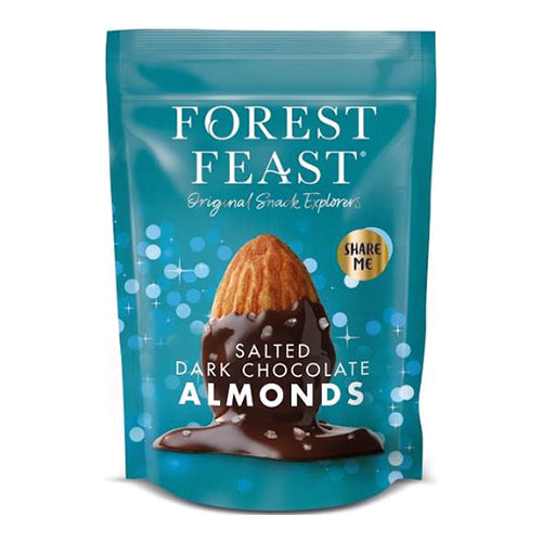 Forest Feast Seasonal Salted Dark Chocolate Almonds Sharing 270g   6