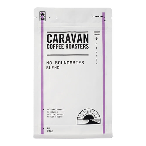 Caravan Coffee Roasters No Boundaries Ground 200g   6