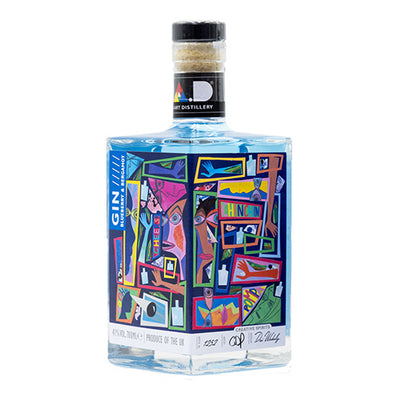 Modern Art Distillery 70cl 41%abv Blueberry & Bergamot Flavoured Gin 70cl   6  - Pre-Order Only