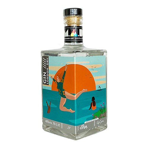 Modern Art Distillery 70cl 40%abv London Dry Gin 'Sea' 70cl   6  - Pre-Order Only