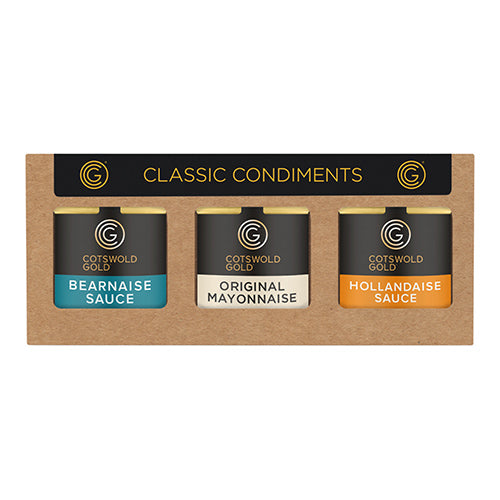 Cotswold Gold Classic Condiments Trio Gift Pack 450g   6