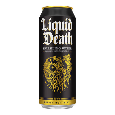 Liquid Death Mountain Sparkling Water 500ml   12