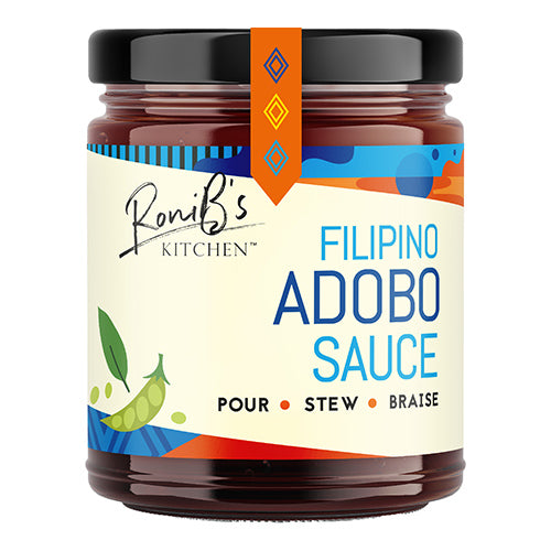 RoniB's Kitchen, Filipino Style Adobo Sauce 190ml   6