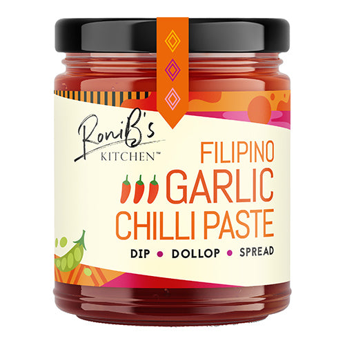 RoniB's Kitchen, Filipino Style Garlic Chilli Paste, 190ml   6