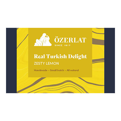 Ozerlat Real Turkish Delight Zesty Lemon 200g   6