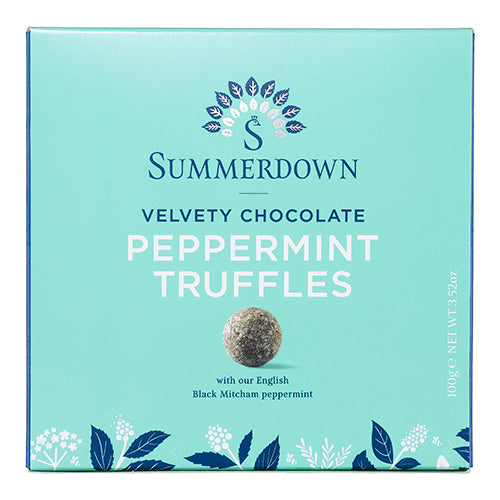 Summerdown Chocolate Peppermint Truffles 100g   10