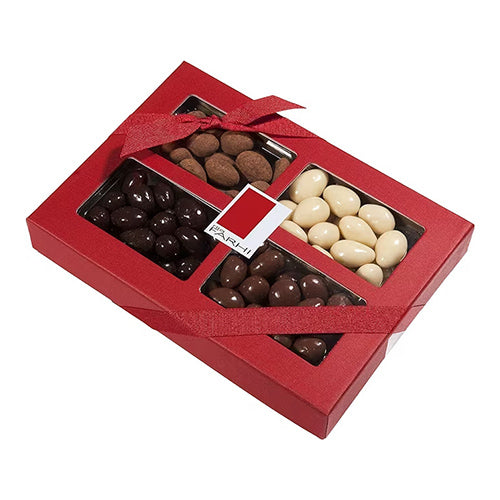 Rita Farhi Luxury Almonds Selection (Milk, Dark, White and Cinnamon Dusted Almonds) 390g   6 - Pre-Order ONLY