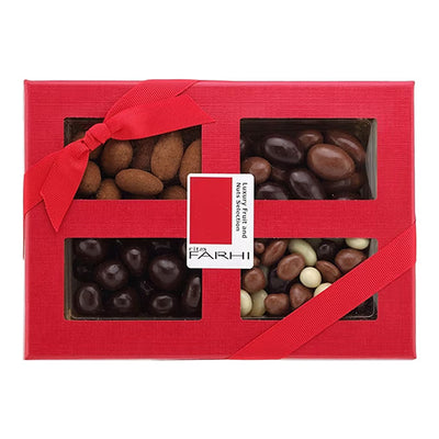 Rita Farhi Luxury Chocolate Nuts Selection (Brazils, Almonds and Hazelnuts) 390g   6 - Pre-Order ONLY