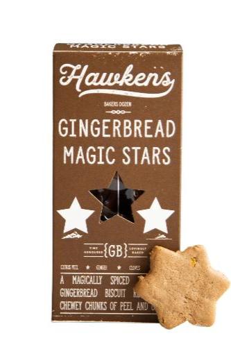 Hawkens Gingerbread Magic Stars 125g   10