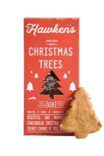 Hawkens Gingerbread Christmas Trees 125g   10